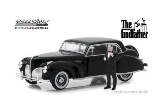 1/43 LINCOLN Continental "The Godfather" Le Parrain + Personnage 1941 LINCOLN