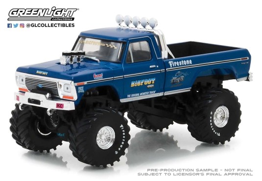 1/43 FORD F-250 Original Monster Truck "Bigfoot" 1974 FORD