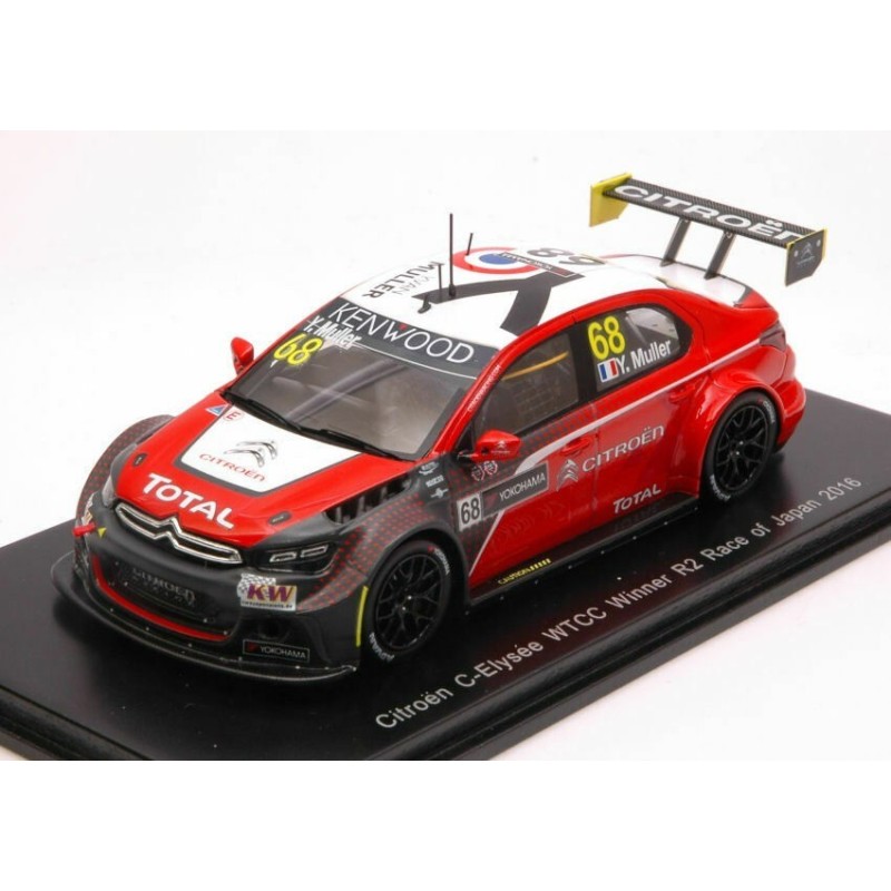 1/43 CITROEN C-Elysée WTCC N° 68 Japon 2016 CITROEN