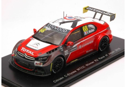 1/43 CITROEN C-Elysée WTCC N° 68 Japon 2016 CITROEN