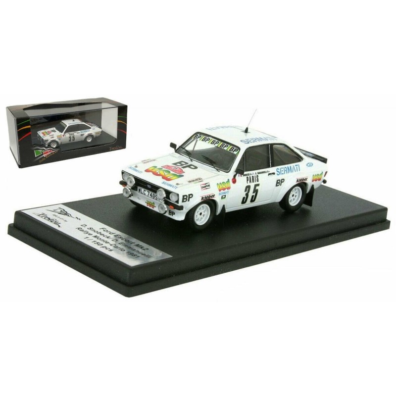1/43 FORD Escort MK2 N°35 Monte Carlo 1981 FORD 1/43 FORD Escort MK2 N°35 Monte Carlo 1981 FORD