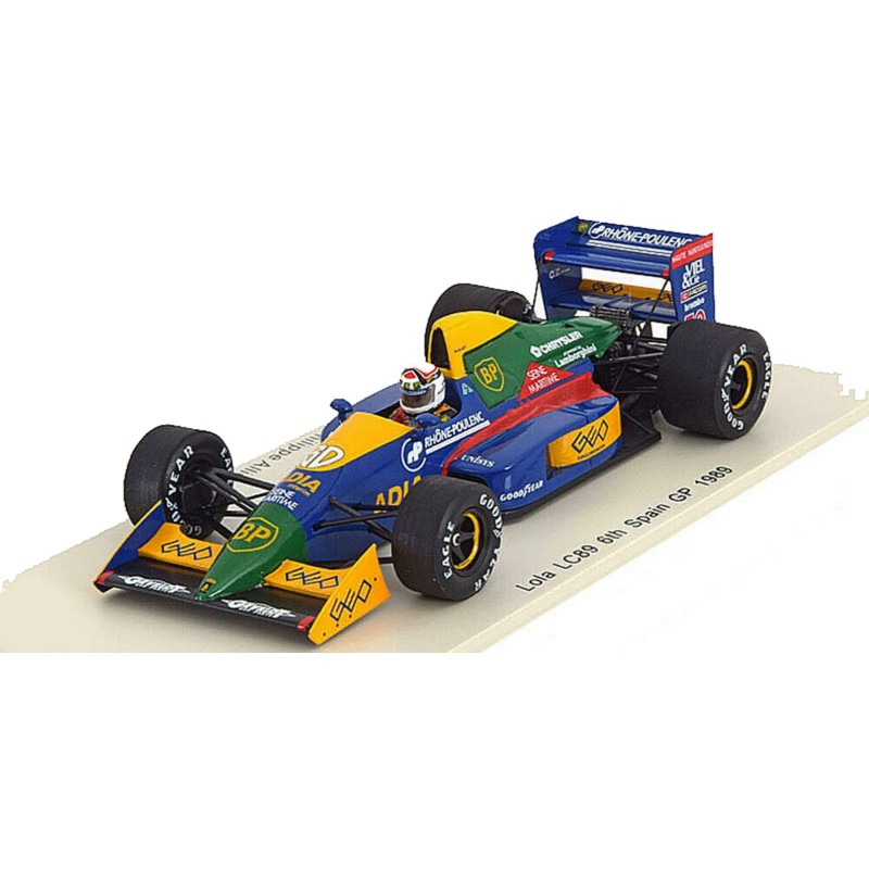 1/43 LOLA LC89 N°30 Grand Prix Espagne 1989 LOLA 1/43 LOLA LC89 N°30 Grand Prix Espagne 1989 LOLA