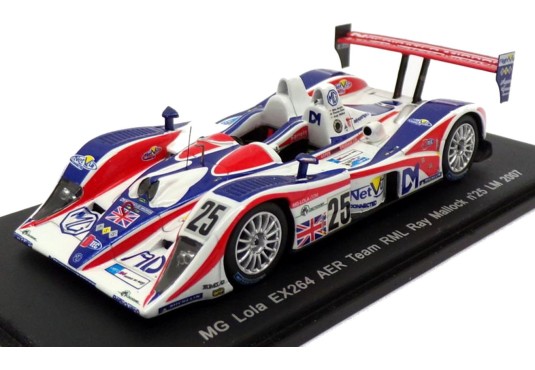 1/43 MG Lola EX264 AER N°25 24 Heures du Mans 2007 MG