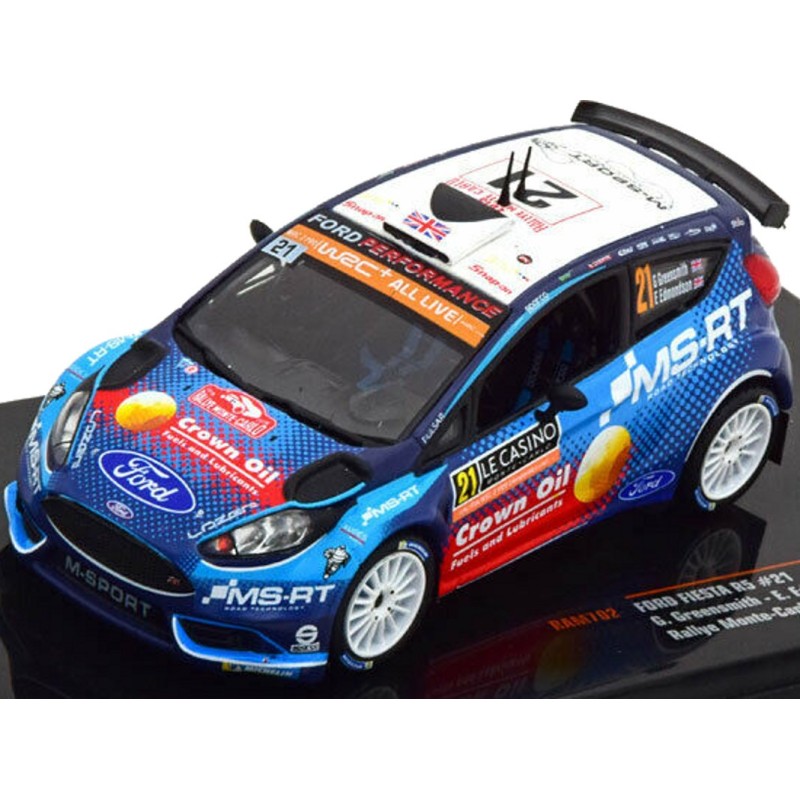 1/43 FORD Fiesta R5 N°21 Monte Carlo 2019 FORD 1/43 FORD Fiesta R5 N°21 Monte Carlo 2019 FORD