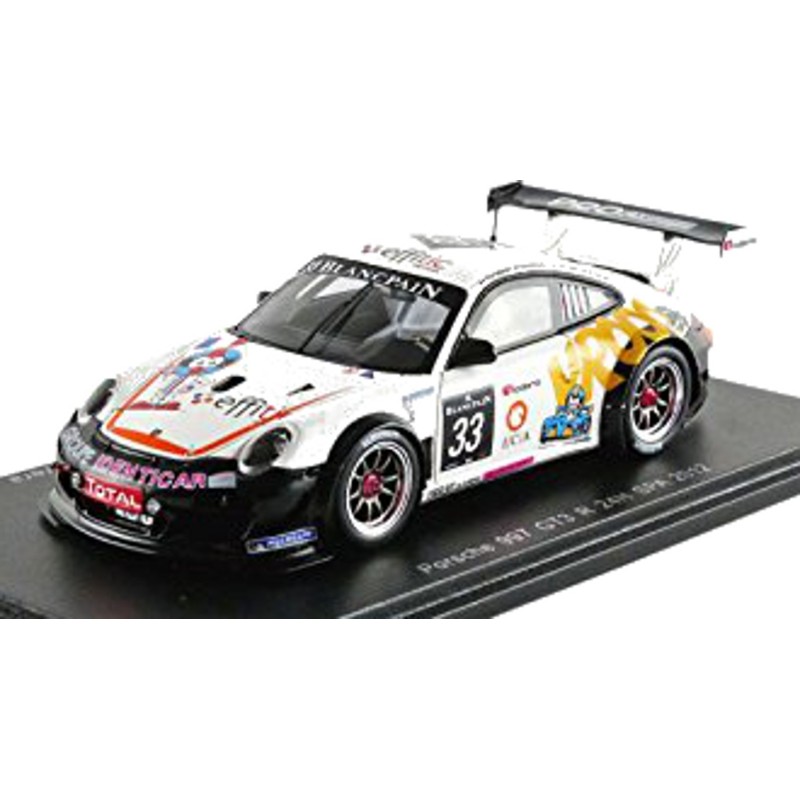 1/43 PORSCHE 997 GT3 R N°33 24 Heures Spa 2012 PORSCHE