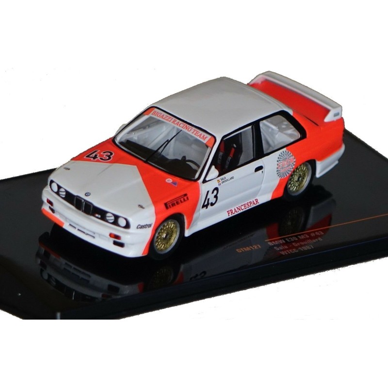 1/43 BMW E30 M3 N°43 WTCC 1987 BMW 1/43 BMW E30 M3 N°43 WTCC 1987 BMW