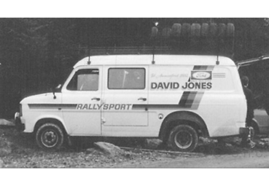 1/43 FORD Transit MKII Assistance Rallye "David Jones" 1979 FORD