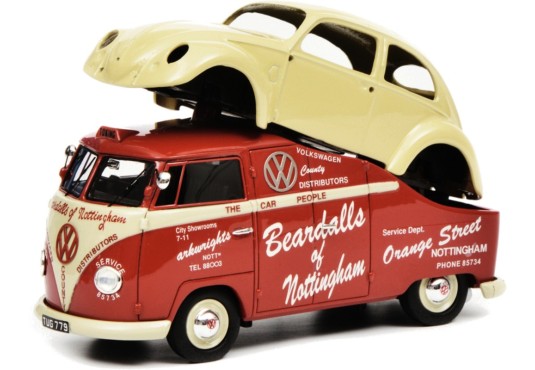 1/43 VOLKSWAGEN Combi T1 Transporteur + Carrosserie Coccinelle VOLKSWAGEN