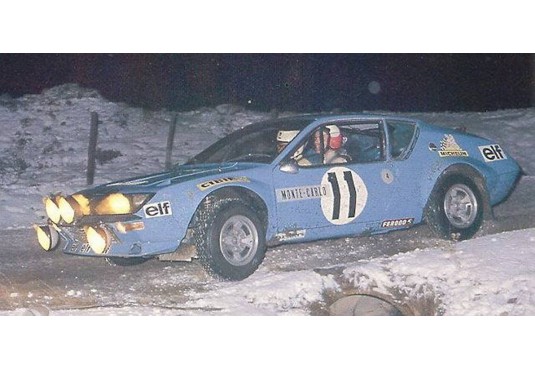 1/18 ALPINE A310 N°11 Monte Carlo 1975 ALPINE