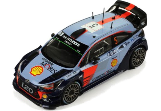 1/43 HYUNDAI I20 WRC N°5 Monte Carlo 2017 HYUNDAI