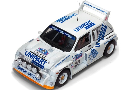 1/18 MG METRO 6R4 N°20 Rallye RAC 1986 MG