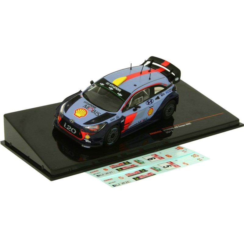 1/43 HYUNDAI I20 WRC N°5 ou 6 Rallye Wales 2017 HYUNDAI