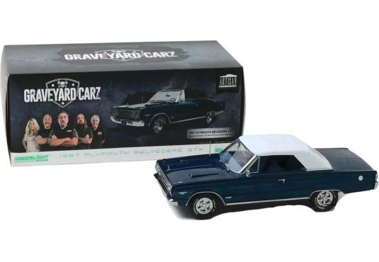 1/18 PLYMOUTH Belvèdère GTX "Graveyard Carz" 1967 PLYMOUTH