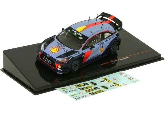 1/43 HYUNDAI I20 WRC N°4 ou 5 Rallye Catalogne 2017 HYUNDAI