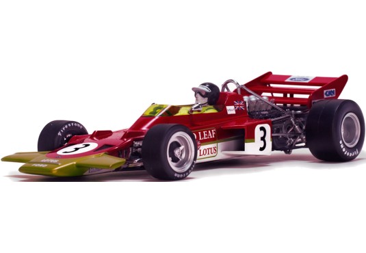 1/18 LOTUS 72 N°3 Grand Prix Espagne 1970 LOTUS