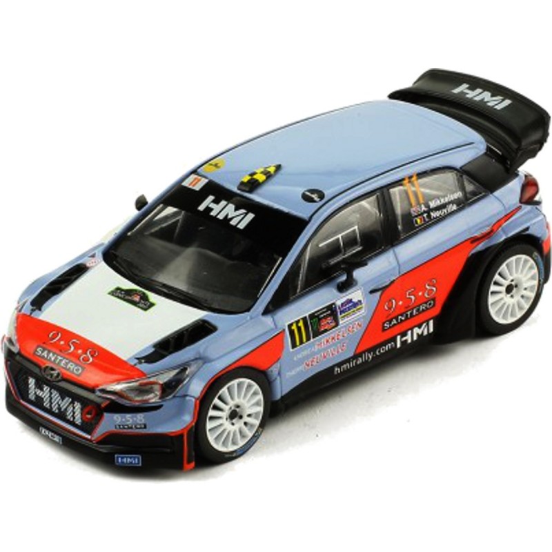 1/43 HYUNDAI I20 WRC N°11 Rallye Monza 2017 HYUNDAI