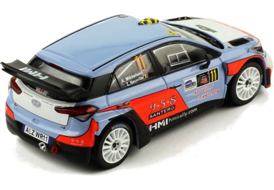 1/43 HYUNDAI I20 WRC N°11 Rallye Monza 2017 HYUNDAI