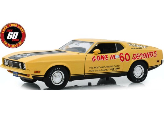 1/18 FORD Mustang Mach I Eleanor "Gone in 60 Seconds" 1973 FORD