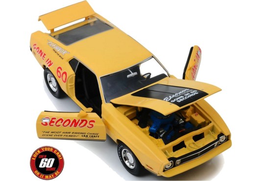 1/18 FORD Mustang Mach I Eleanor "Gone in 60 Seconds" 1973 FORD