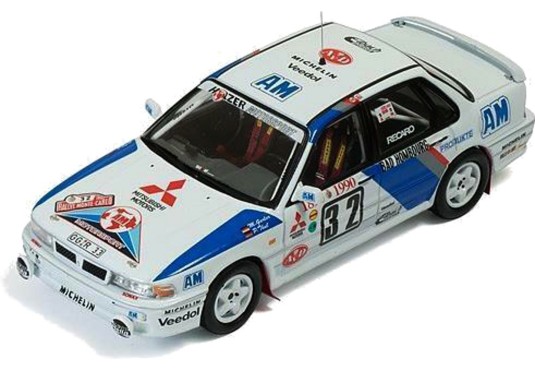 1/43 MITSUBISHI Galant VR-4 Evo N°32 Rallye Monte Carlo 1990 MITSUBISHI