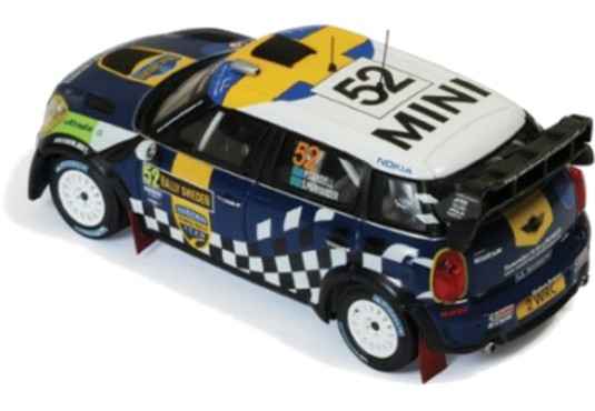 1/43 MINI John Cooper Works N°52 Rallye Suède 2012 MINI