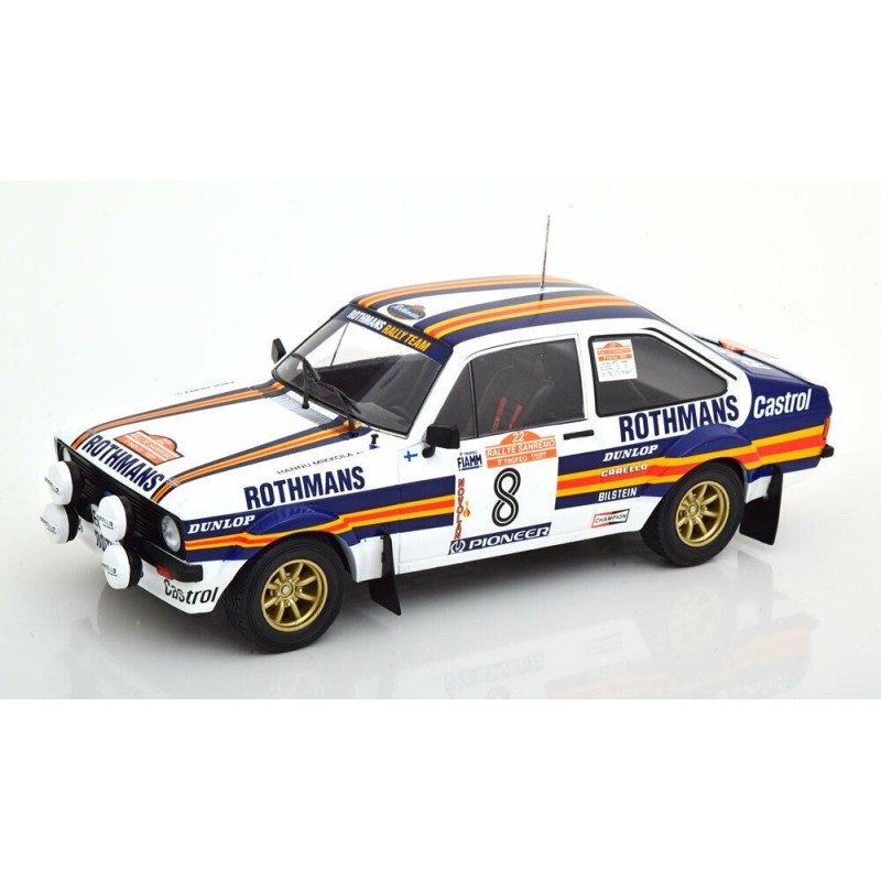 1/18 FORD Escort MKII RS 1800 N°8 Rallye San Remo 1980 FORD