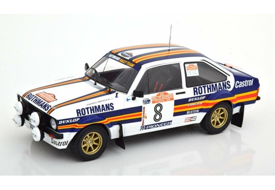 1/18 FORD Escort MKII RS 1800 N°8 Rallye San Remo 1980 FORD