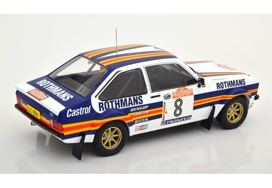 1/18 FORD Escort MKII RS 1800 N°8 Rallye San Remo 1980 FORD