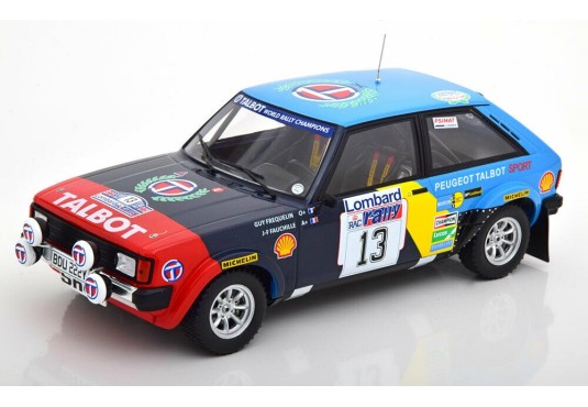 1/18 TALBOT Sunbeam Lotus N°13 Rallye RAC 1982 TALBOT