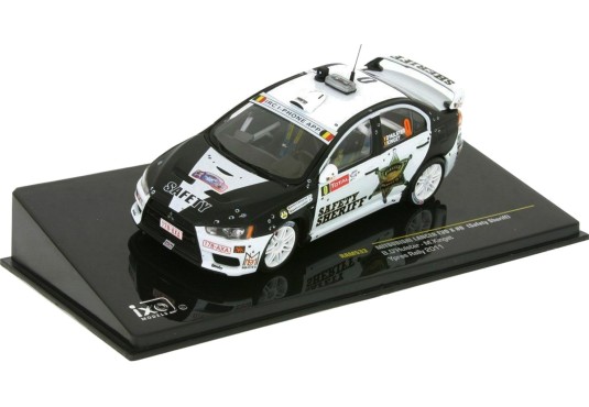 1/43 MITSUBISHI Lancer Evo X N°0 Rallye Ypres 2011 MITSUBISHI