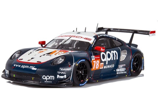 1/43 PORSCHE 991 RSR N°78 Le Mans 2019 PORSCHE