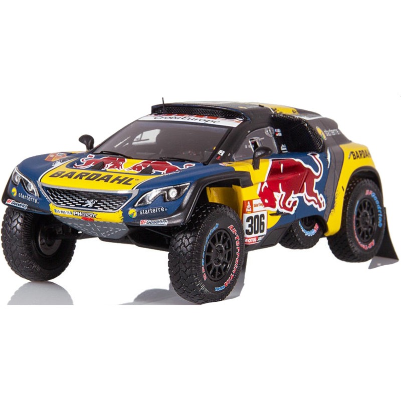 1/43 PEUGEOT 3008 DKR PH N°306 Dakar 2019 PEUGEOT