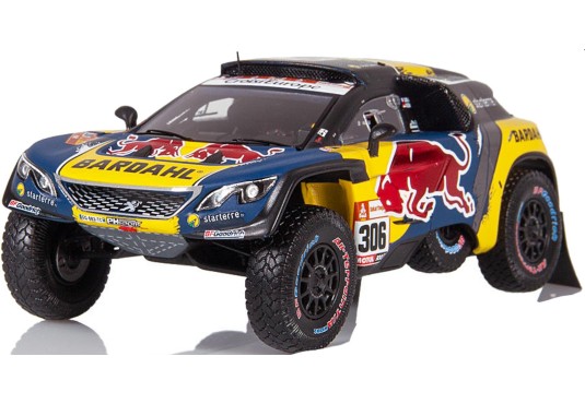 1/43 PEUGEOT 3008 DKR PH N°306 Dakar 2019 PEUGEOT