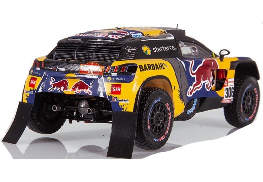 1/43 PEUGEOT 3008 DKR PH N°306 Dakar 2019 PEUGEOT