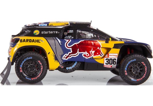 1/43 PEUGEOT 3008 DKR PH N°306 Dakar 2019 PEUGEOT