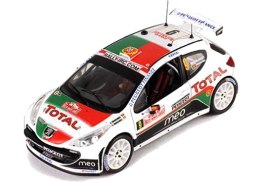 1/43 PEUGEOT 207 S2000 N°9 Rallye Monte Carlo 2010 PEUGEOT