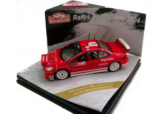 1/43 PEUGEOT 307 WRC N°6 Rallye Monte Carlo 2004 PEUGEOT