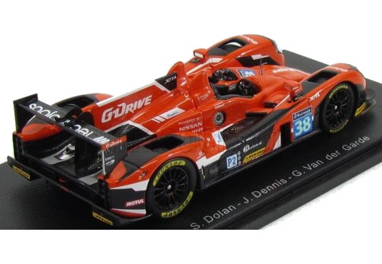 1/43 GIBSON 015S-Nissan G-Drive Racing N°38 Le Mans 2016 GIBSON