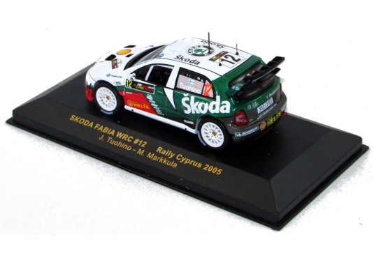 1/43 SKODA Fabia WRC N°12 Rallye Cyprius 2005 SKODA