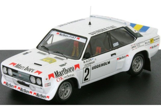 1/43 FIAT 131 Abarth N°2 Rallye Suède 1979 FIAT