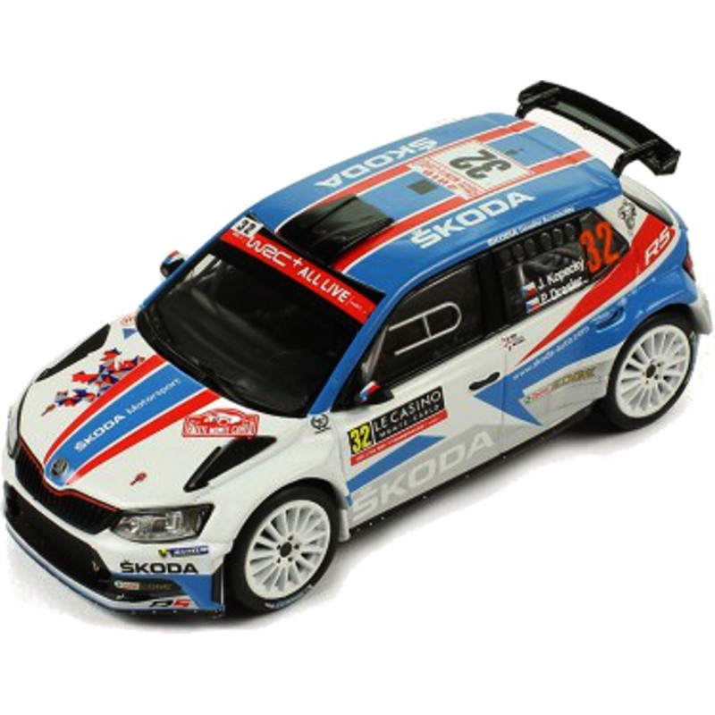 1/43 SKODA Fabia R5 N°32 Rallye Monte Carlo 2018 SKODA