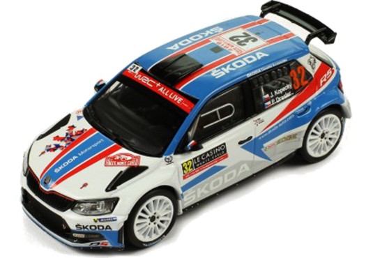 1/43 SKODA Fabia R5 N°32 Rallye Monte Carlo 2018 SKODA