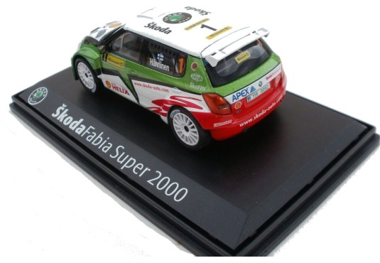 1/43 SKODA Fabia S2000 N°1 Rallye Barum 2009 SKODA