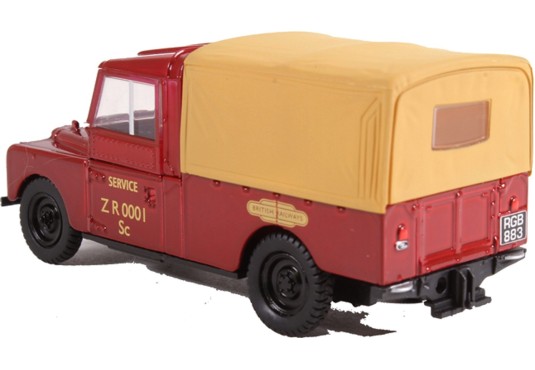 LAND ROVER Série I 109 Canvas British Railways LAND ROVER